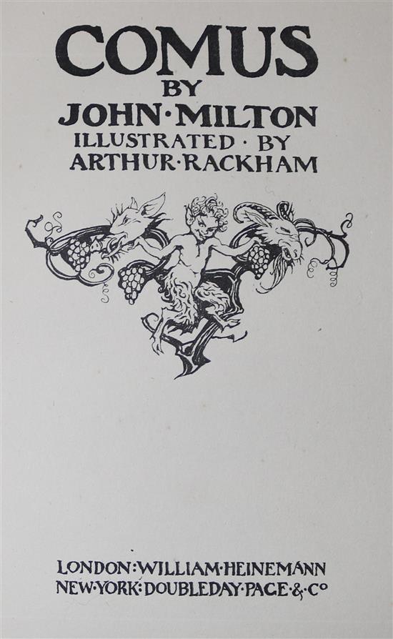 Milton, John - Comus, illustrated by Arthur Rackham,